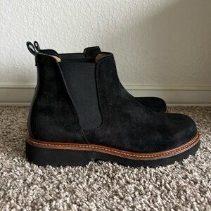 Samuel Hubbard 24 seven Chelsea boots black suede 38.5